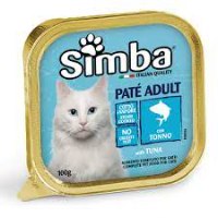 שימרי מזון לחתול מעדן סימבה בטעם טונה 100 גרם