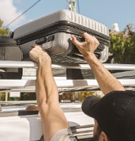 עריסת אלומיניום לגג הרכב 127X96 ס"מ