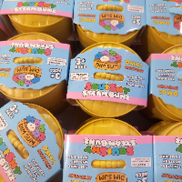 סקווישי דונאטס דאמפלינג ג'לי דביק קטן 6 ס״מ - Small Jelly Dumpling Squishy  XR-278-1A
