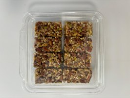 חטיף אגוזים בקראמל, טבעוני - מוצר לפסח
