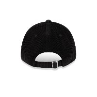 כובע קורדרוי עבה NEW ERA לוגו שחור
