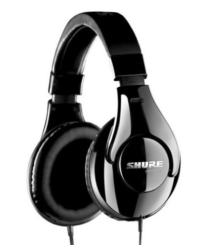 אוזניות סגורות Shure SRH240A עם בידוד רעשים וסאונד מאוזן