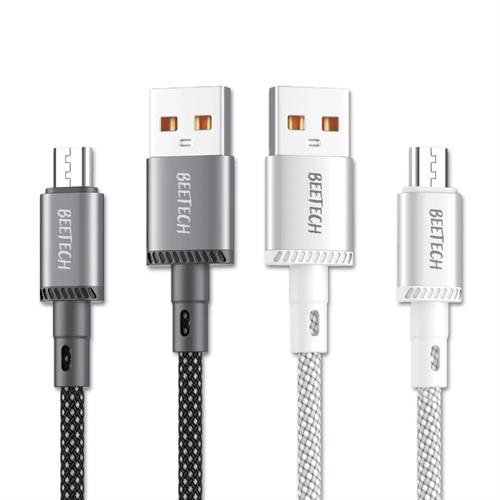 צנצנת 20 כבלים שזורים USB Micro מבית BeeTech