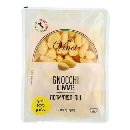 ניוקי תפוח אדמה ללא גלוטן 500 גרם - ויניצ'י