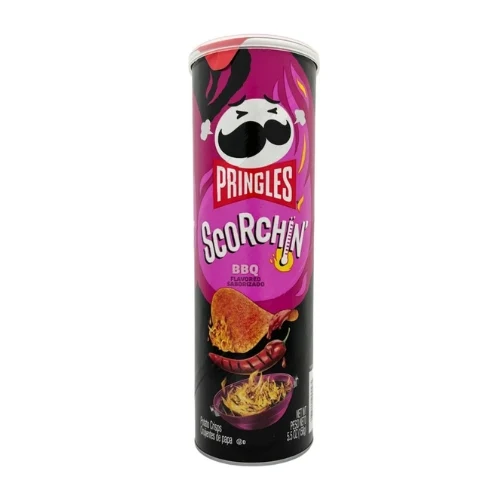 חטיף פרינגלס חריף בטעם ברביקיו 🌶️🍢 158 גרם