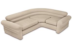 ספה פינתית מתנפחת 257X203 ס"מ | מקט 68575 | INTEX | קפיץ קפוץ