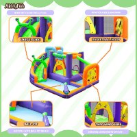 מתנפח מים עם מגלשה חייזר W83022 מבית Doctor Dolphin