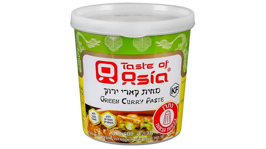 מחית קארי ירוקה 400 גרם