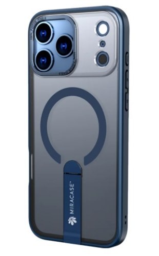 קייס לטלפון נייד מירקייס דגם Mirastand עבור iPhone 17 Pro Max כחול