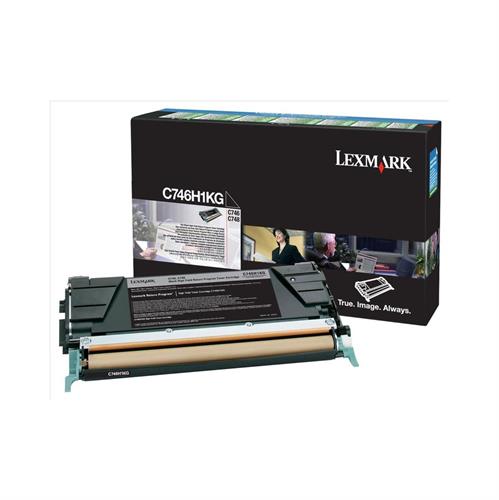 LEXMARK C746/C748 Black toner Cartridge 12K