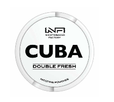 פאוצ' ניקוטין CUBA ווייט 16 מ"ג - מגוון טעמים לבחירה
