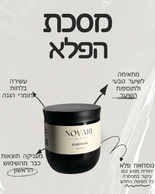 מסיכת הפלא - שינוי מהשימוש הראשון!
