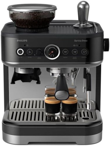 מכונת אספרסו חצי אוטומטית Philips Barista Brew (Single) PSA3218/10 - צבע שחור