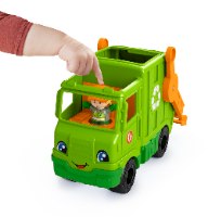 פישר פרייס - משאית זבל מנגנת - FISHER PRICE GWD29