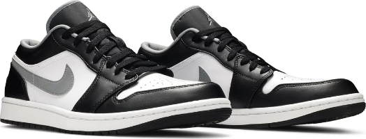 Air Jordan 1 Low Black Medium Grey