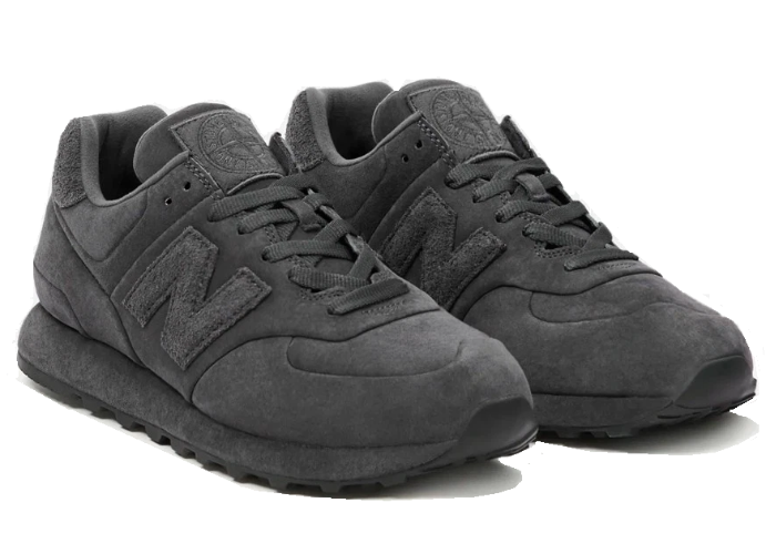 נעלי ניו בלאנס New Balance 574 אפור קטיפה
