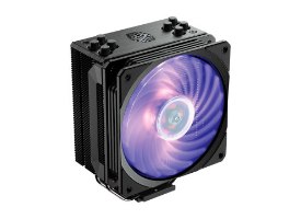 קירור למעבד - COOLERMASTER HYPER 212 BLACK RGB EDITION COOLER