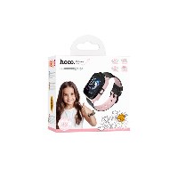 שעון ילדים עם סים HOCO Y104 4G צבע ורוד