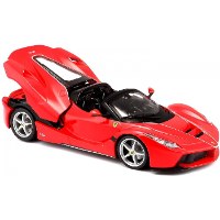 דגם בוראגו מכונית פרארי אפרטה אדומה 1/24 Bburago Ferrari Aperta