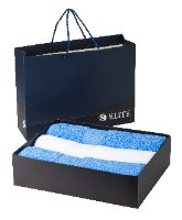סט  3 מגבות ELITE במארז מהודר