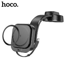 מעמד רכב מגנטי Hoco HW24 עם טעינה אלחוטית וכבל נשלף