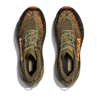 HOKA SPEEDGOAT 6 WIDE - נעלי ספורט רחבות גברים ספידגוט 6 רחבות בצבע זית/כתום | HOKA גברים