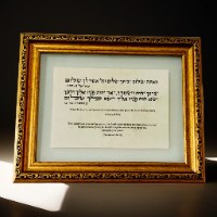 ואתה שלום עם ברכת הכהנים באנגלית