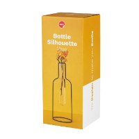 אגרטל צללית בקבוק Bottle Silhouette Vase - מארז לא מושלם