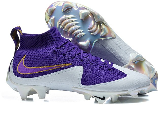 נעלי כדורגל Nike Vapor Edge Untouchable Mid סגול לבן