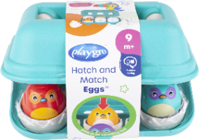 פלייגרו - משחק לבקיעה והתאמה - Playgro 4089051