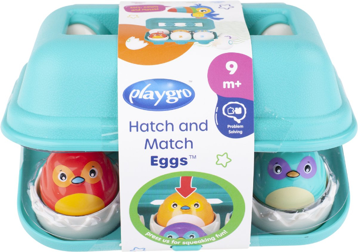 פלייגרו - משחק לבקיעה והתאמה - Playgro 4089051