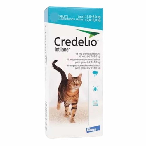 Credelio chewable tabs for cats 2-8 kg