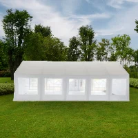 אוהל לאירועים 5X10 פרמיום PVC חזק במיוחד TENT-PRO