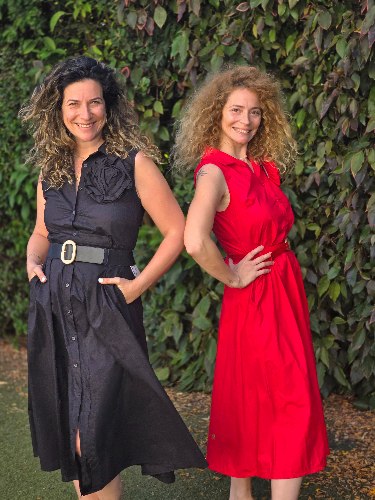 שמלת כפתורים פרח