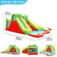 טירה מתנפחת ענקית - 73018 DOCTOR DOLPHIN