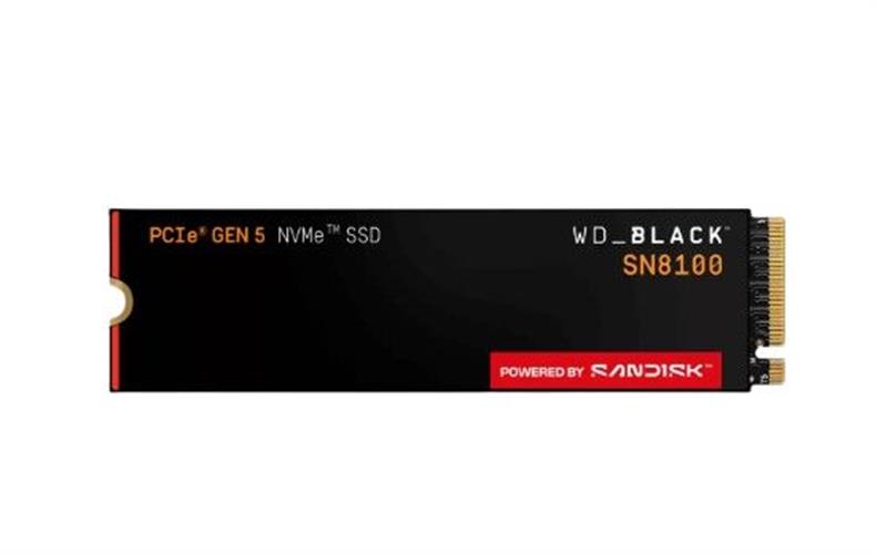 דיסק פנימי WD Black SN8100 1TB NVMe PCIe 5.0 M2 2280
