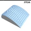 כחול - כרית תמיכה והרפייה לגב ולצוואר