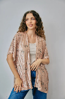 קימונו קטיפה פסים ורוד יריד איטליה
