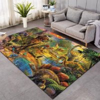 שטיחים-מאוירים-חדרי-ילדים-דגם-דינוזאורים-3