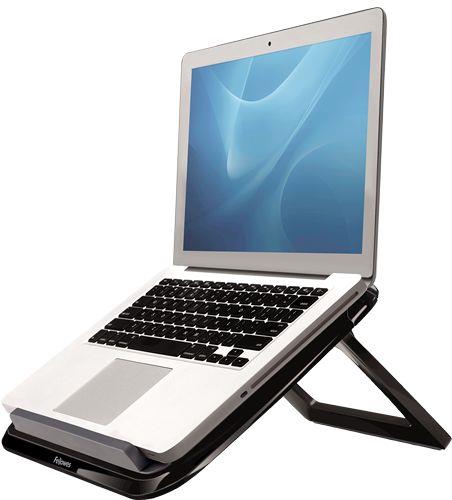 FELLOWES מגביה מחשב נייד שחור Q Laptop I-Spire