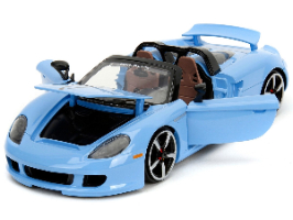 ג'אדה - פורשה כחולה - Jada Porsche Carrera GT Convertible Blue with Black
