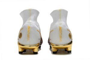 נעלי כדורגל Nike Mercurial Superfly 8 Elite FG לבן בורדו זהב