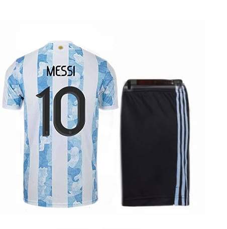 חליפת כדורגל מסי לילדים  ( נבחרת ארגנטינה)