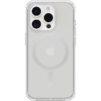 כיסוי OtterBox Symmetry ל- iPhone 15 Pro תומך ב MagSafe צבע שקוף