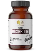 Power Mushroom תוסף פטריות מרפא* עוצמתי | 120 כמוסות