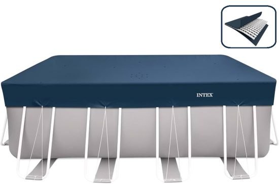 כיסוי דלוקס לבריכה מלבנית 4x2 מ׳ | INTEX | מק״ט 28079 | קפיץ קפוץ
