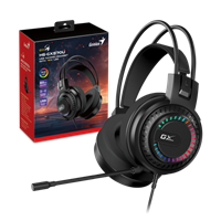 אוזניות גיימינג GENIUS GAMING HEADSET HS-GX570U