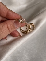 טבעת 3 עלים - זהב