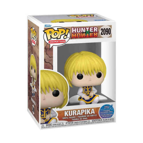 פופ - פופ האנטר x האנטר - קוראפיקה  יושב #2090 - Funko Pop! Hunter x Hunter - Kurapika (Sitting)