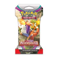 קלפי פוקימון חבילה מוסלבת Pokemon TCG Scarlet & Violet Paldea Evolved Sleeved Booster Pack